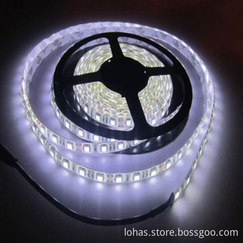 Flexible LED Strips, SMD3014, White, 10-12lm/LED, 60-LEDs/m, Stable Performance,insulation